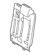 7101806120C1 - Body: Seat Back Frame for Toyota: Camry Image