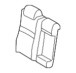 7107706S10B0 - : 2016 Toyota Camry - Seat Back Cover for Toyota: Camry Image