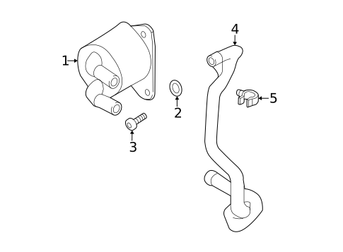 Trans Oil Cooler for 2022 Volvo S90 #0