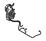 61115A51055 - : Fuse Box Bracket for BMW Image