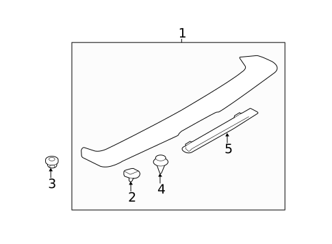 Spoiler for 2014 Subaru Impreza #1