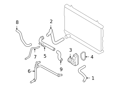 Hoses & Lines for 2005 Suzuki Reno #0