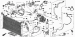 80285S5AA00 - Body/Air Conditioning: HOLDER for Honda Image