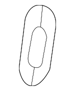 WT351D1AA - Body: Strap for Chrysler: 300 | Jeep: Commander, Compass, Grand Cherokee, Patriot Image