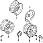 8151569250 - : Cap for Isuzu Image