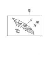 5017558AE - Body Sheet Metal Except Doors: Dash Panel for Chrysler: PT Cruiser Image