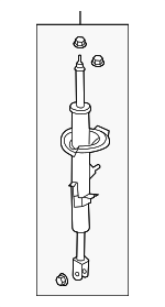E6110JK50D - Suspension: Strut for INFINITI: G25, G37, Q40 Image