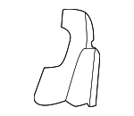 874051JC0D - Body: Recline Cover for Nissan Image