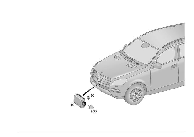 6540548164 - Electrical Equipment and Instruments: Contact Socket Housing for Mercedes-Benz Image image