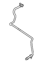 17128478441 - Cooling System: Rear Hose for Mini Image