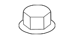 90213TBAA00 - Suspension: Top Nut for Honda Image