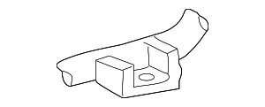 F6DZ6A025A - Engine: Automatic Transmission Mount Bracket for Ford Image