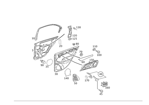 Door Paneling for 2004 Mercedes-Benz C32 AMG #0
