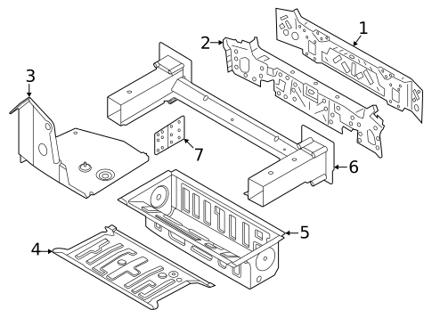 Rear Body for 2023 BMW iX #0
