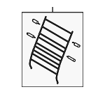 LR058814 - Body: Support Spring for Land-Rover Image