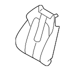 LR056392 - Body: Seat Back Cover for Land-Rover Image