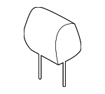LR026521 - Body: Headrest for Land-Rover Image