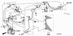 80361SNAA00 - Body/Air Conditioning: CLAMP, DISCHARGE HOSE for Honda Image