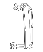 6S4Z5425797AA - Body: Retaining Bracket for Ford: Focus Image image