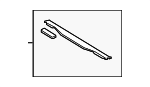 651600C071 - Body: Truck Bed Floor Sill for Toyota Image