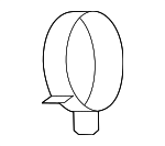 28174G2100 - Engine: Inlet Hose Clamp for Kia: Niro, Niro EV Image