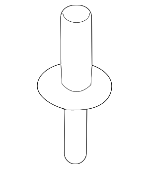 281712H000 - : Air Cleaner Assembly Bolt for Kia: Borrego, Carnival, Forte, Forte Koup, Forte5, K4, K5, K900, Niro, Niro EV, Optima, Rio, Rio5, Sedona, Seltos, Sorento, Soul, Sportage, Stinger, Telluride Image