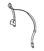 XL1Z78611B68BAB - Body: Seat Belt Lap And Shoulder Belt for Ford Image