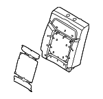 ML3Z1666800A - Body: Seat Back Pad for Ford Image