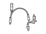 37106869074 - Suspension: Suspension Self-Leveling Wiring Harness for BMW Image