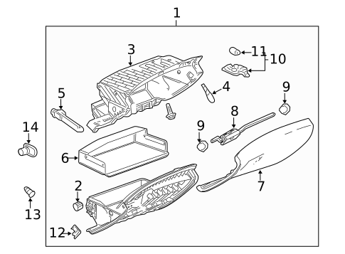 Instrument Panel for 2012 Cadillac SRX #2