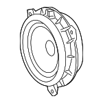 8616033620 - Body: Front Dr Speaker for Scion: iQ, tC, xA, xB, xD Image