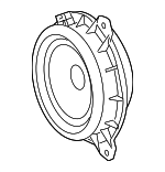 8616013080 - Body: Rear Dr Speaker for Scion: iQ, tC, xA, xB, xD Image