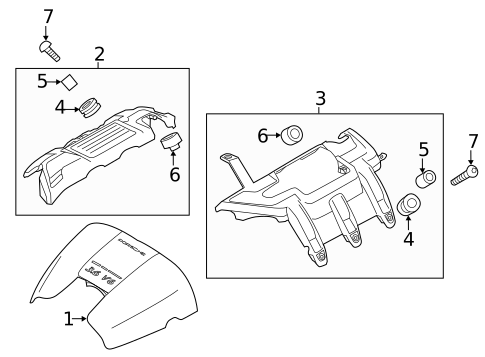 Engine Appearance Cover for 2016 Porsche Panamera #0