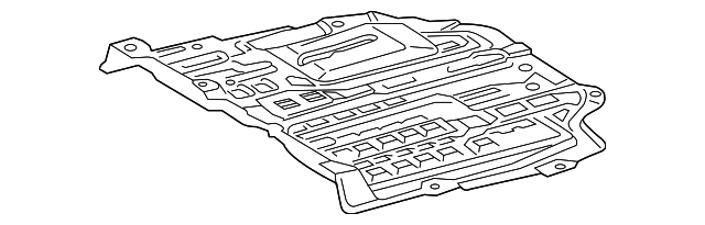 51410-10040 - Splash Pan 2018-2022 Toyota C-HR | Longo Toyota Parts
