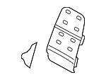 88450D3515 - Body: Seat Back Pad for Hyundai Image