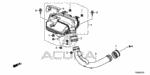 17212PE2000 - Electrical/Exhaust/Heater/Fuel: RUBBER A, AIR CLEANER HOUSING MOUNTING for Acura Image
