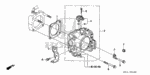 16400RKB003 - : Throttle Body, Electronic Control (GMA3A) for Honda Image