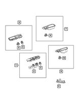 7QL05LXHAA - Electrical: Power Window Switch for Mopar Image