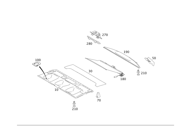 2216901130 - Panelling: Cover for Mercedes-Benz Image image