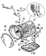 5015267AD - Automatic Transmission Multi-Speed: Transmission Oil Sump Filter Package for Mopar Image