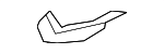51113400920 - Body: Bumper Cover Support Rail for BMW Image