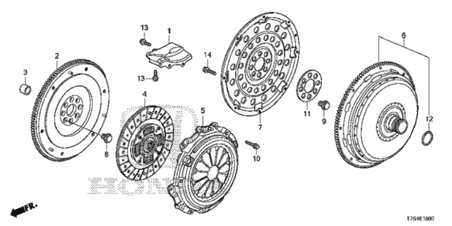 Clutch - Torque Converter for 2019 Honda HR-V #0