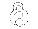 MB547806 - Body: Bumper Cover Retainer Clip for Mopar Image