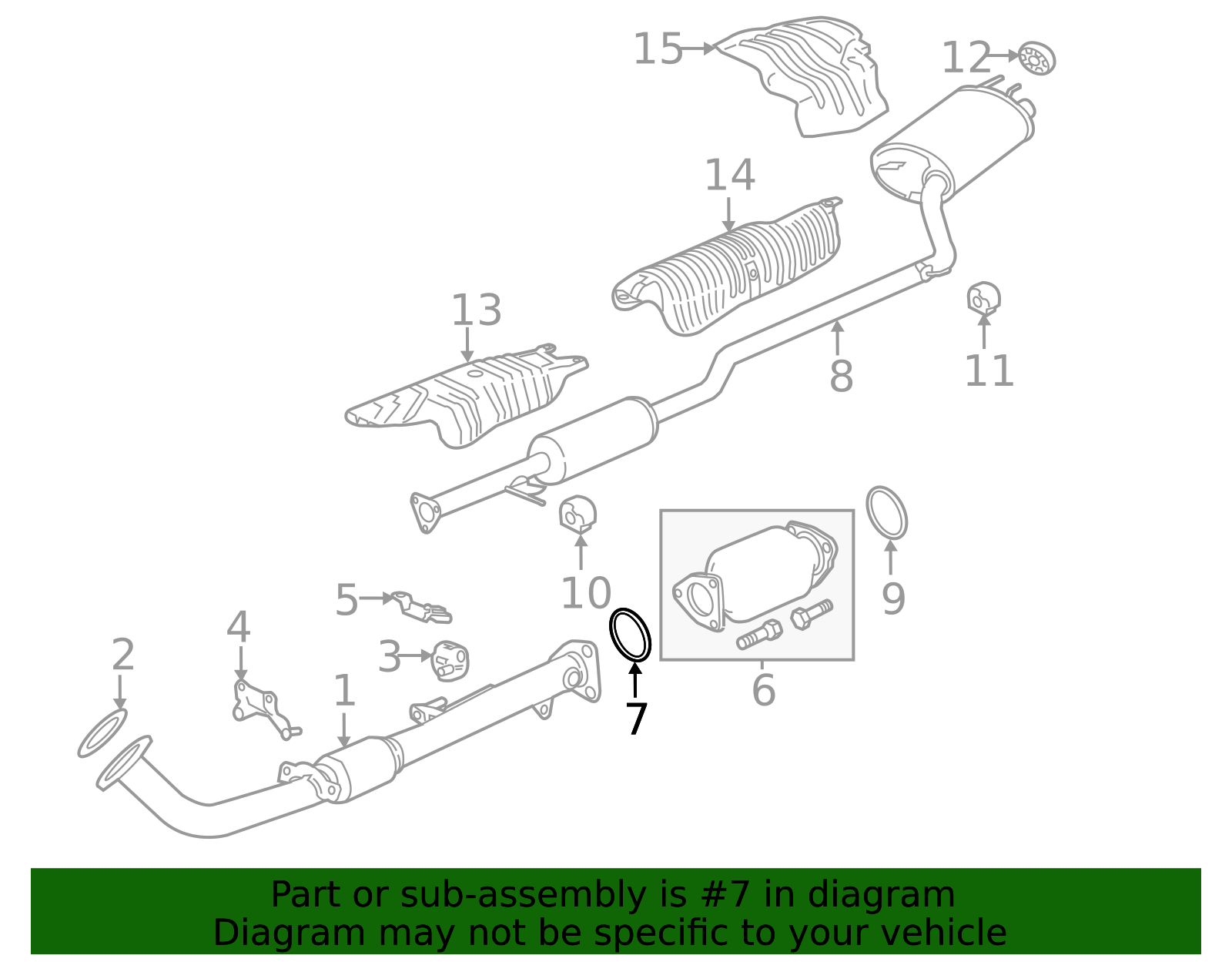 kirimanjaro0309ページ 18393-SS0-J30 - Converter & Pipe Gasket 1995-2022 Honda | Toronto