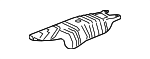 74601T2FA00 - : Heat Shield for Honda: Accord Image