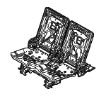 52305B6B684 - Body: Frame for BMW: X7 Image