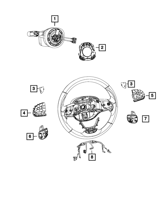 5RP99LC5AC - Electrical: Paddle Down Switch for Mopar Image image