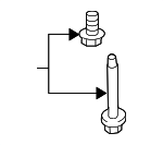 PAF10845800 - Suspension: Support Mount Bolt for Porsche Image