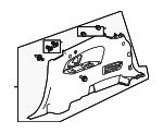 23483034 - Body: Quarter Trim Panel for Chevrolet: Traverse Image