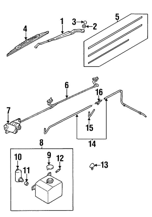 K01467345C - : Wiper Motor for Kia Image